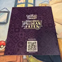 Official Pokemon TCG - Paldean Fates ETB Player's Guide Book - UNMARKED - Image 3