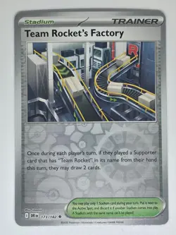 Team Rocket's Factory - 173/182 - Reverse Holo - Pokemon Destined Rivals - NM - Image 1