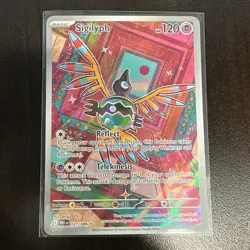 Pokemon TCG Sigilyph 121/086 Sv: White Flare Holo Illustration Rare English - Image 1