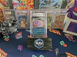 2023 Pokemon Game Weezing Scarlet & Violet 151 - 110/165 Holo CGC 10 - Image 2