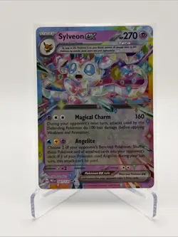Sylveon ex 041/131 Double Rare Prismatic Evolutions Pokemon Near Mint - Image 1