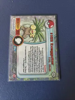 Exeggutor Silver Foil Topps Pokemon TV Animation Edition Series 2 #103 2000 - Image 2