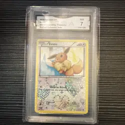 Pokemon - GMA 7 Eevee Holo - Legendary Treasures Radiant Collection Rc14/rc25 - Image 1