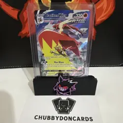 Pokemon TCG Blaziken VMAX Silver Tempest Trainer Gallery TG15/TG30 NM - Image 1