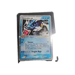 Pokemon TCG Gyarados EX 109/112 FireRed LeafGreen Heavily Played - Image 1