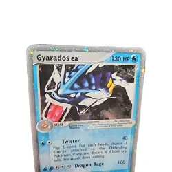 Pokemon TCG Gyarados EX 109/112 FireRed LeafGreen Heavily Played - Image 5