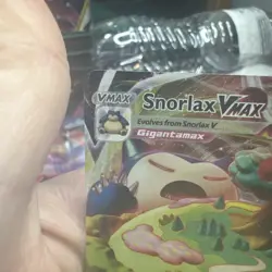 Snorlax VMAX 142/202 Ultra Rare Pokemon Sword & Shield Base Set single - Image 3