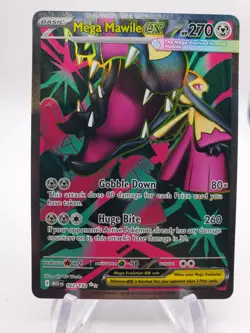 Pokemon TCG Mega Mawile EX 162/132 Full Art Ultra Rare Mega Evolution - Image 1