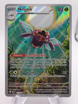 Pokemon TCG Mega Evolutions Ninjask Illustration Rare 137/132 - Image 1