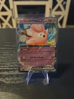 2026 Pokemon TCG Ascended Heroes - Lillies Clefairy EX Double Rare 076/217 NM - Image 1