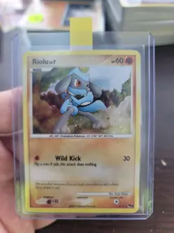 Pokemon Riolu 008/017 Pop Series 6 Holo - Image 1