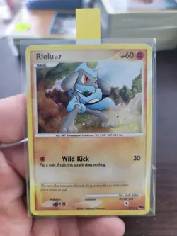 Pokemon Riolu 008/017 Pop Series 6 Holo - Image 3