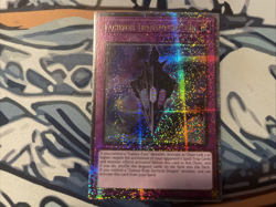 Yugioh Tachyon Transformation Quarter Century Secret Rare RA04-EN220 Near Mint - Image 1