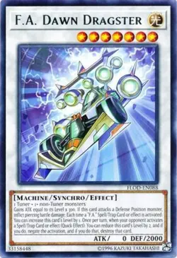 F.A. Dawn Dragster - FLOD-EN088 - Rare - Unlimited Edition - Damaged - Flames of - Image 1