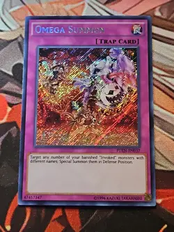 Omega Summon FUEN-EN037 Fusion Enforcers Secret Rare Unlimited Edition NM - Image 1