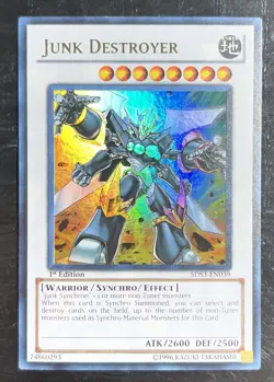 Junk Destroyer 5DS3-EN039 Starter Deck: Duelist Toolbox 1st Edition LP - Image 1