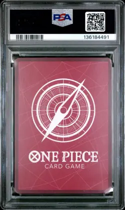 2025 One Piece OP09-001 Shanks PSA Magazine Exclusive Promo PSA 10 - Image 2