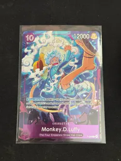 One Piece TCG Event Pack Vol. 8 Monkey D Luffy Promo P-099 NM - Image 1