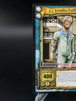 One Piece The Quest Begins 2005 CCG Lt. Ironfist Fullbody Non-Holo CH033 LP - Image 3