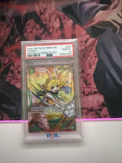 One Piece PRB02 - Carrot SP Alt Art - OP08-023 SR - PSA 10 - Image 1