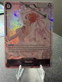 One Piece TCG Nami OP15-086 Alt Art Foil – Adventure on Kami’s Island - Image 1