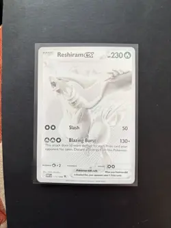 Pokemon Reshiram ex 173/086 Black White Rare BWR White Flare 2025 Near Mint - Image 1