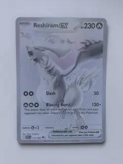 Reshiram EX 173/086 English White Flare Pokemon TCG - Image 1