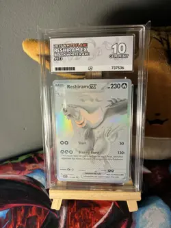 Reshiram ex 173/086 White Flare Gem Mint Pokemon TCG - ACE 10 Gem Mint - Image 1