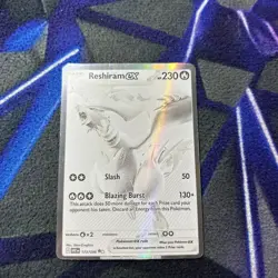 Reshiram ex #173/086 Pokemon White Flare English Pack Fresh Near Mint (NM) - Image 1