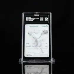 Pokemon Reshiram EX White flare 173/086 TAG 10/PSA 10 - Image 2