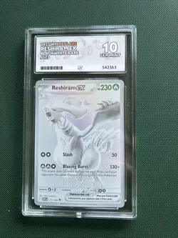 Pokemon TCG Reshiram EX 173/086 English White Flare BWR Ace 10 - Image 1
