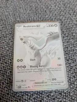 Reshiram EX 173/086 English White Flare BWR - MINT Condition Pokemon TCG - Image 2