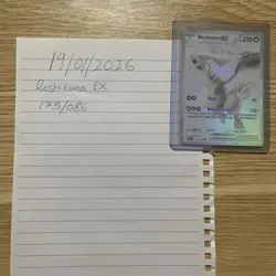Reshiram ex #173/086 Pokemon White Flare English Pack Fresh Near Mint (NM) - Image 4