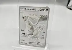 Reshiram ex 173/086 Full Art Secret Rare White Flare Pokemon Card NM UK Seller - Image 1