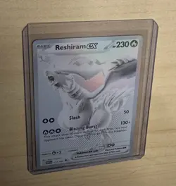 Reshiram EX 173/086 - White Flare English Pokemon Black-White Rare (BWR) - Image 2