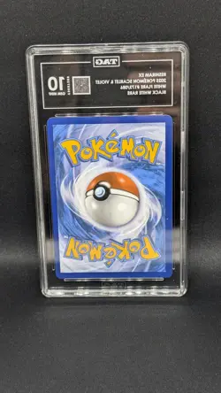 🔥 2025 Pokemon Reshiram ex BWR #173/086 - White Flare - TAG 10 GEM MINT - Rare! - Image 4