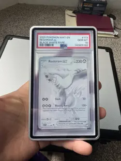 Pokemon TCG Reshiram EX 173/086 White Flare PSA 10 Gem Mint - Image 1