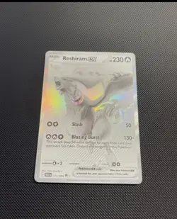 Pokemon TCG Reshiram EX White Flare Special Illustration Rare Card 173/086 - Image 1
