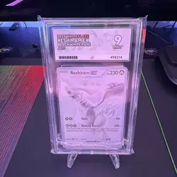 Pokemon Reshiram EX White Flare 173/086 BWR - English - ACE 9 - Image 1
