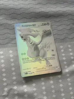 Pokemon TCG Reshiram EX White Flare 173/086 Chase Card Freshly Pulled NM BW RARE - Image 2