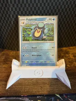 Pokemon TCG S&V Black Bolt: Palpitoad 020/086 - Pokeball Reverse Holo NM - Image 1