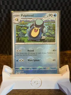 Pokemon TCG S&V Black Bolt: Palpitoad 020/086 - Pokeball Reverse Holo NM - Image 2