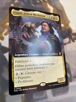Cayth, Famed Mechanist (Extended Art) [Modern Horizons 3 Commander] - Image 3