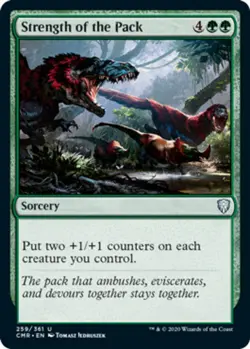 Strength of the Pack NM, English MTG Commander Legends - Image 1