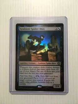 MTG Symbiote Spider-Man - SPM - EN - NM - 0156 FOIL - Image 3