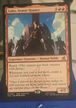 Zuko, Avatar Hunter (0287) Avatar: The Last Airbender: Eternal-Legal Regular - Image 1