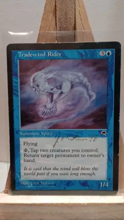 Tradewind Rider 1x MtG Tempest Signed - Image 1