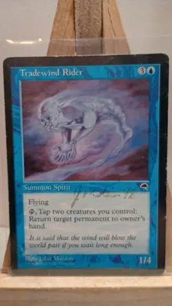 Tradewind Rider 1x MtG Tempest Signed - Image 2
