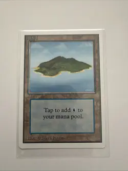 MTG Unlimited Island Version B LP - Image 1