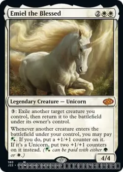 Emiel the Blessed [J22 - 180] - NM [Normal] TCG MTG - Image 1